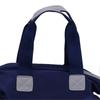 Sac à bandoulière pour femme, multi-poches, grande capacité, fermeture éclair, sangle réglable, sac en nylon bleu