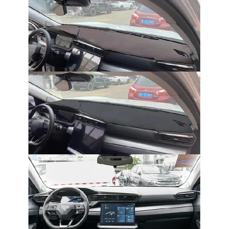 For Kaiyi Kunlun 300 500 iHD Dashmat Dashboard Cover trument Panel Pad Dash Mat Anti-Dirt Proof Ornaments