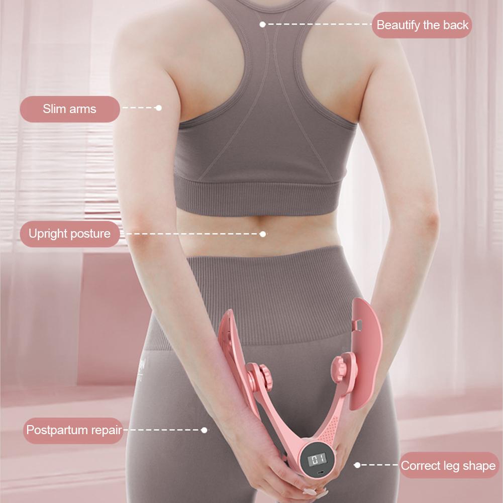 Pelvic Floor Muscle Trainer Pelvic Floor Exerciser with Counter Hip & Inner Thigh Exercise Equipment Non Slip for Gym Yoga
