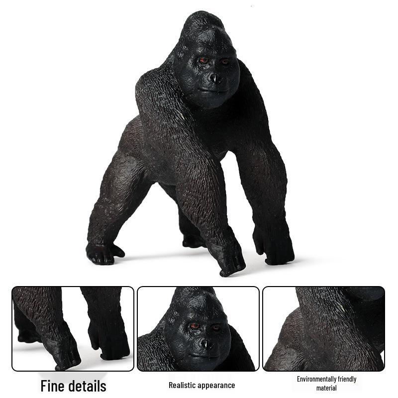 Cross-Border Children's Cognitive Animal Model: Gorilla, Monkey, Ape Toy Ornament
