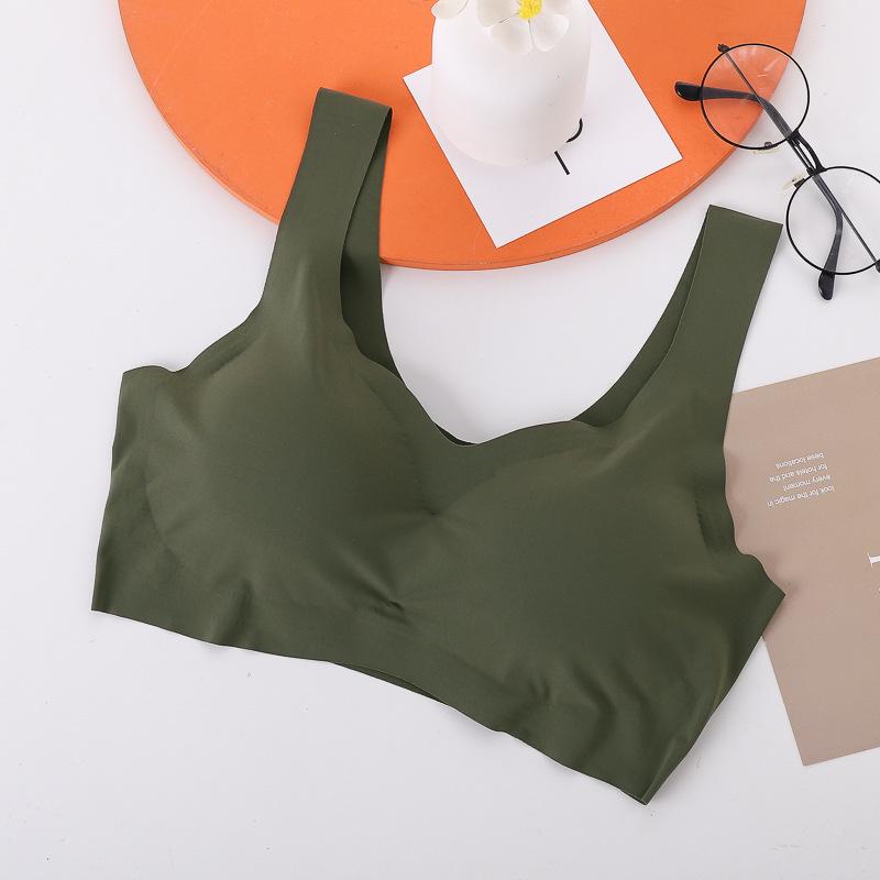 Shangpin Anxin Seamless Wireless Plus Size Sleep Sports Bra