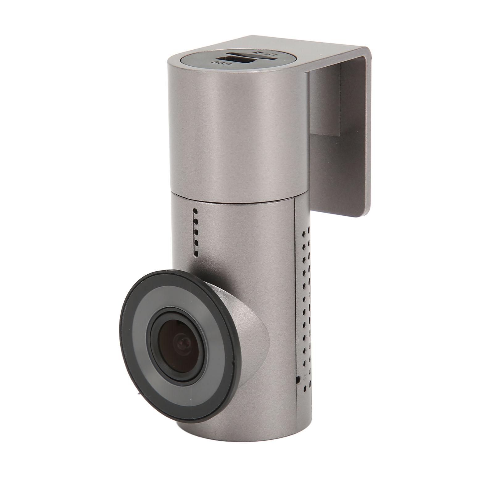 

Видеорегистратор WiFi 1080P G Sensor Ночное видение 1920 градусов Широкоугольный циклическая запись Управление приложением Автомобиль