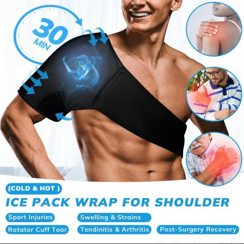 Durable And Safe Portable Cold And Hot Pack Shoulder Protector Solid Solid Gel Relieve Fatigue Protect Your Shoulders Nursing Care Men And Women