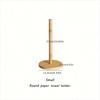 1pc Wooden Paper Towel Dispenser Holder, Freestanding Paper Towel Roll Stand, Tissue Rack For Kitchen & Dining Room