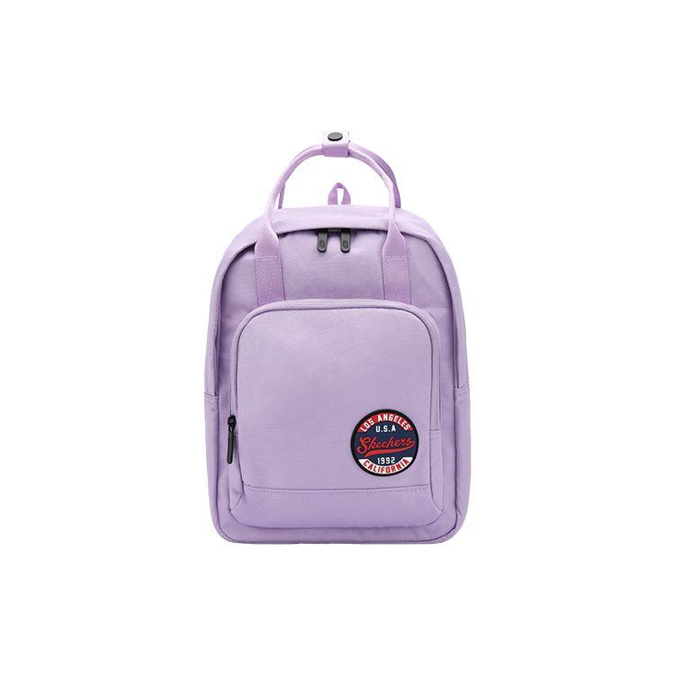 Skechers New Versatile Simple Lightweight Fabric Backpack Unisex Backpacks Orchid-Purple L322U139-00AQ