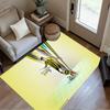 Man City Player Action Floor Rug Office Rug Design for Game Room Study room Entryway Decorate room Antislip Carpet Office home decor