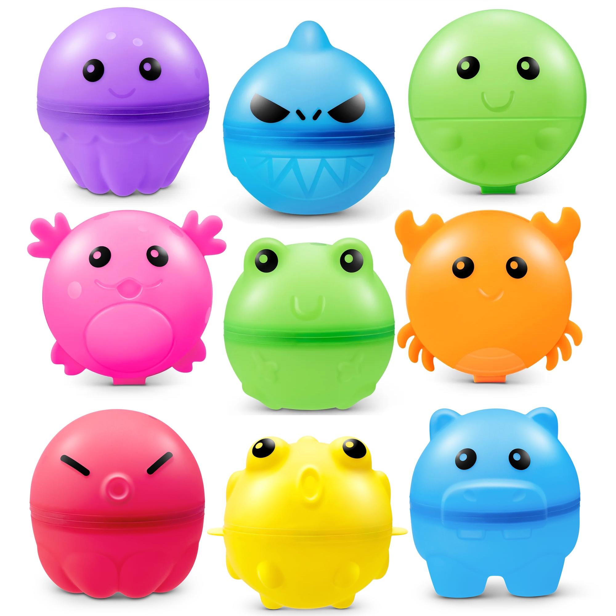 

Reusable Animal Water Fall Ball Summer Playing Water Toys (9-Pack) One Size