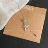 Colorful Star Pendant Necklace for Women - Adjustable, High-End Clavicle Chain