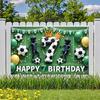 Alles Gute zum 7. Geburtstag Banner Fußball Sport Thema Fußball Veranstaltung Geburtstagsfeier Dekoration Hintergrund Fotografie Hintergrund Requisiten