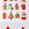 Multi-piece Gingerbread Men Christmas Ornaments: Free Combination for Tree, Fireplace, Home & Party Decor