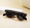Men’s High-End Square Frame Sunglasses: Premium Outdoor Sun Protection Brand.