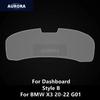 For BMW X3/X4 18-22 G01 G02 Dashboard Transparent TPU Protective Film Anti-scratch Repair Film Accessories Refit