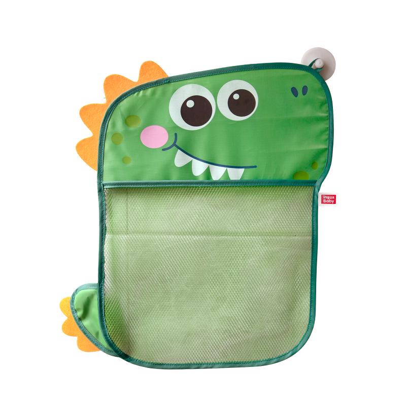 Kids' Bath Toy Storage Mesh Bag with Suction Cups - Cute Duck Design