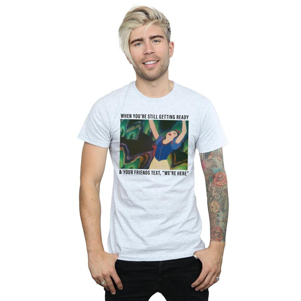 Disney Princess Mens Snow White Still Getting Ready T-Shirt