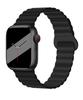 Dijiji Apple Watch Alle Modelle 9/8/7/6/5/4/Se/Ultra Silikon Gliederband Magnetisches Armband Riemen 38/40/41/42/44/45/49mm