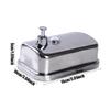 Stainless Steel Universal Liquid Soap Dispensers 500Ml Wall Mount Dispenser