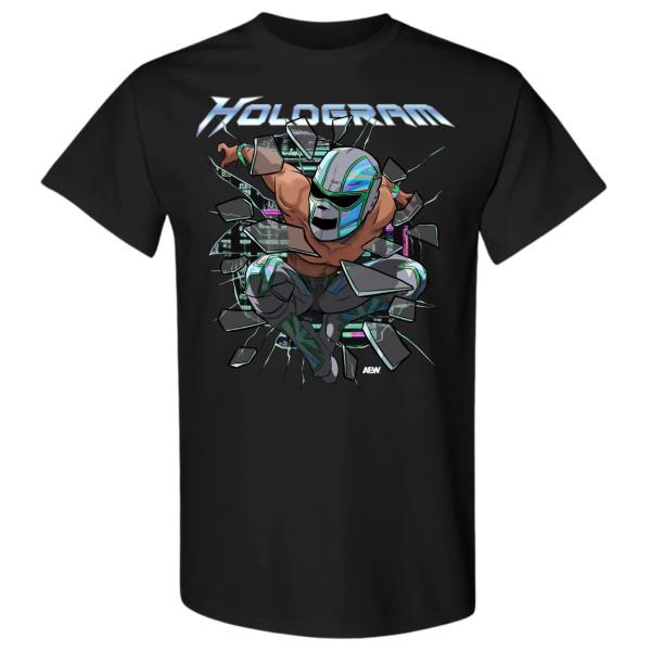 Hologram - Through the Portal AEW Official T-Shirt S разноцветный