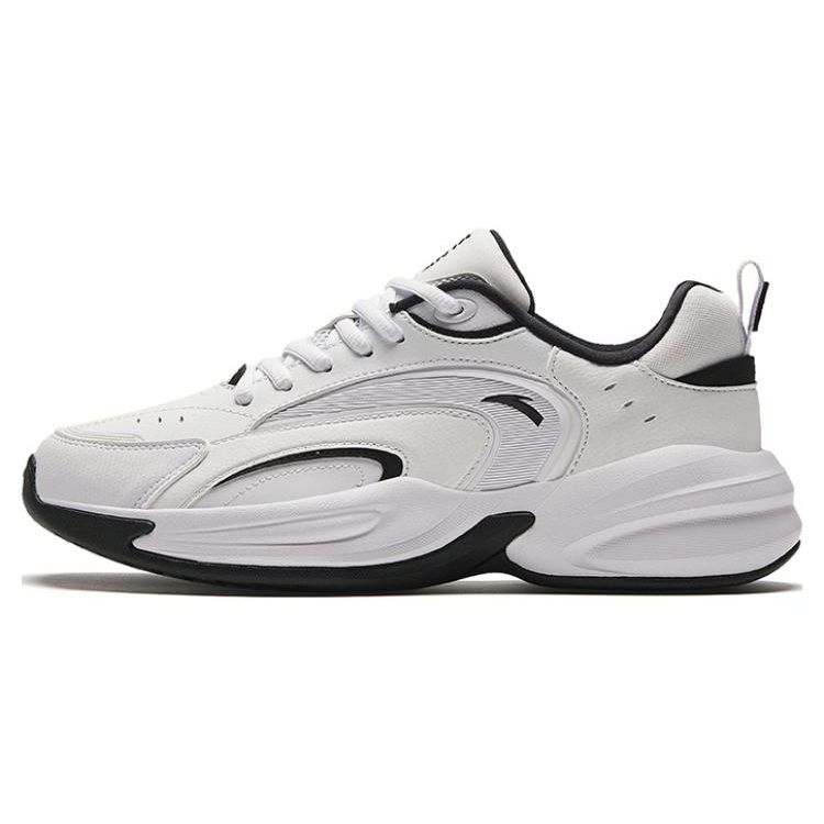 Anta Ace Women White Black Casual Sneakers 922338802-10 35.5