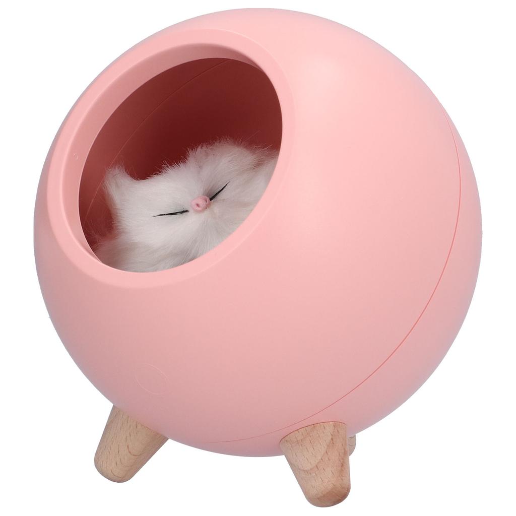 Cute Cat Touch Led Night Light Portable Rechargeable Cat House LED Night Light for Bedroom