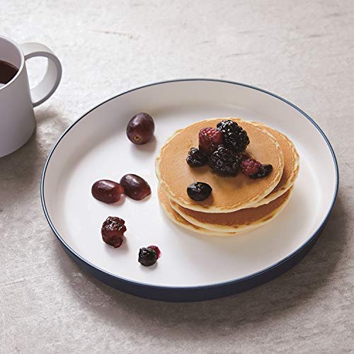 tak Kids' Dish Plate, Standard, Gray, 20 x 20 x 2.6 cm, JTN-0100-GY