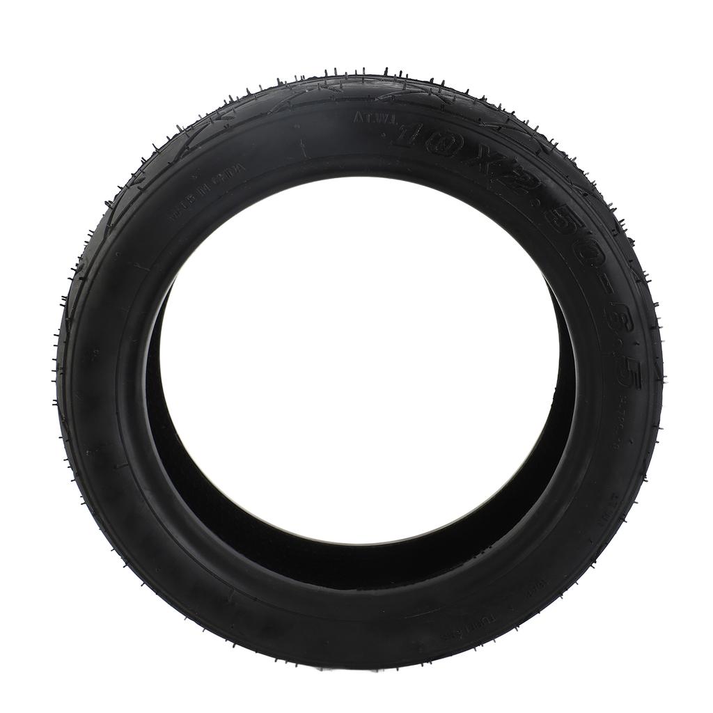 10 Inches 10x2.50‑6.5 Thickening Tubeless Tyre Shock Absorption Electric Scooter Vacuum Tires