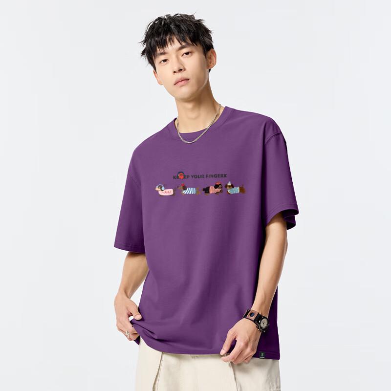 Fingercroxx Men's Cotton Graphic T-Shirt