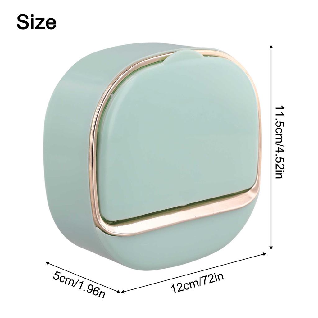 Built-in Drainage System Wall-mounted Soap Box Cover For Soap Holder