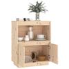 VidaXL Buffet 60x34x75 cm, Bois massif de pin