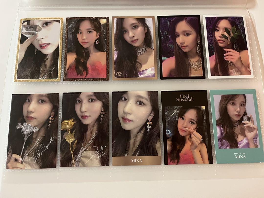 

[USED] Twice Mina trading card complete set Feel Special