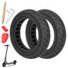 Balck Ulip 8 1/2*2(50/75-6.1) Off-road Solid Tire for Xiaomi Scooters