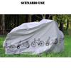 Multifunctional Electric Vehicle Cover for Bicycle Prevent Rain Grey Waterproof Bike Cover Sun Protection Outdoor Bicycle Cover