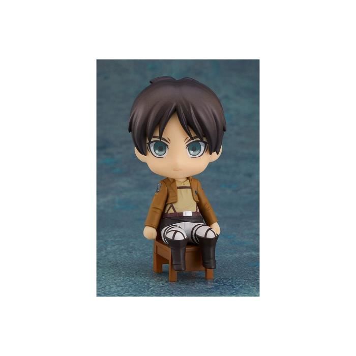 Figurine Nendoroid Swacchao! Eren Yeager 10 cm - Good Smile Company - L'Attaque des Titans - Blanc - Adulte