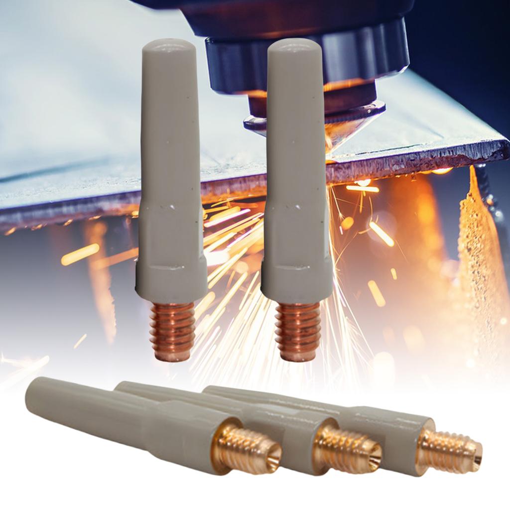 5pcs 25mm Length Conductive Nozzles Suitable For Spots Welding With Extended Lifespans Improved Control In Welding Tasks