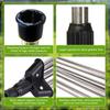 Wide Area Tripod Mount Sprinkler 90 180 360 Degree Adjustable Sprayed Pattern Stable Metal Base Suitable For Outdoor Use