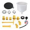 Pachet de 15 Kit de Pâlnii Anti Scurgere pentru Lichid de Răcire cu Tester de Lichid de Răcire și Curățător de Radiatoare pentru Autoturisme, Camioane, SUV-uri Mentenanță