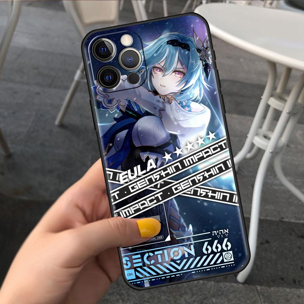 Genshin Impact Anime Case For Apple iPhone 14 13 Pro Max 12 7 8 6 6S Plus 11 Mini XR SE Soft Cover X XS Silicone Phone Funda