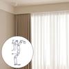 20Pcs Blinds Curtain Clips Horizontal Window Curtains Securing Clamps for Hiddens Valance Sheer