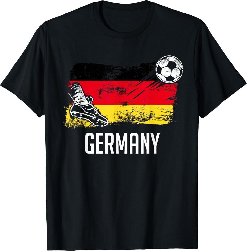 Germany Soccer Football Vintage Flag T-Shirt
