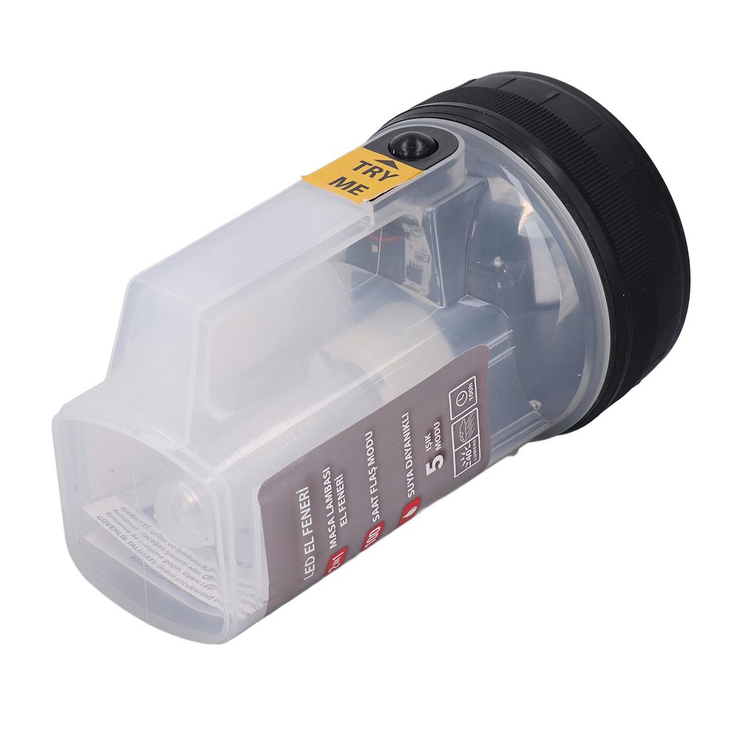 LED Flashlight Strong IPX4 Waterproof 5 Level Adjustable Outdoor Portable Camping Light