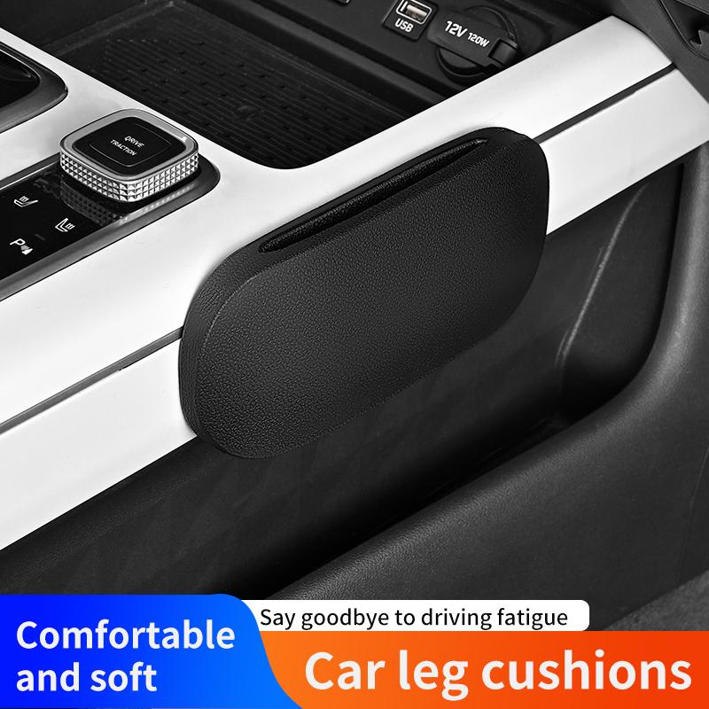 Car Knee Pad Car Door Center Control Leg Cushion Car  Interior Accessories Armrest Cushion Car Comfortable Leg Cushion Soft Pad