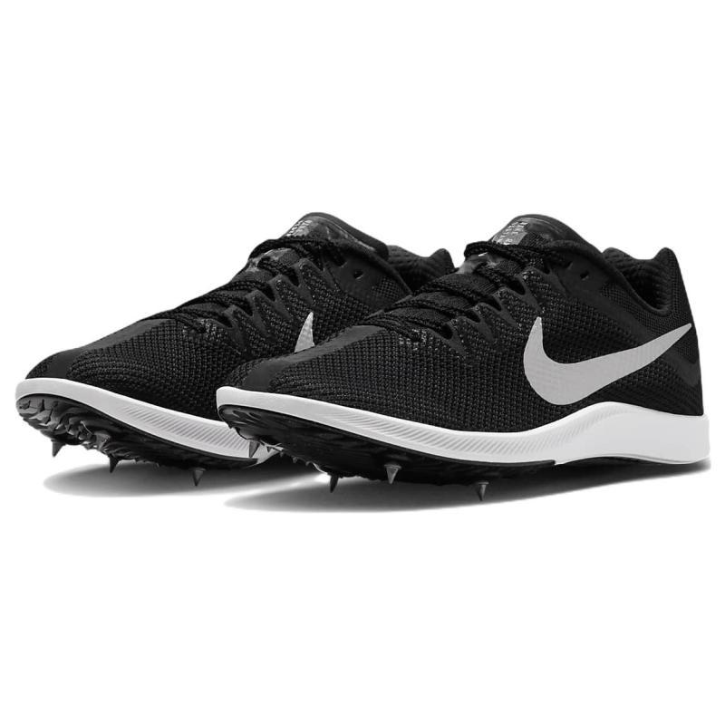 Nike Air Zoom Rival Distance Spikes 'Black Metallic Silver' Sneaker casual DC8725-001