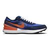 Nike Waffle One Comfortable Sports Cushioning Slip-Resistant Durable Low-Top Lifestyle Shoes Women Sneakers Blue Orange DC0481-402