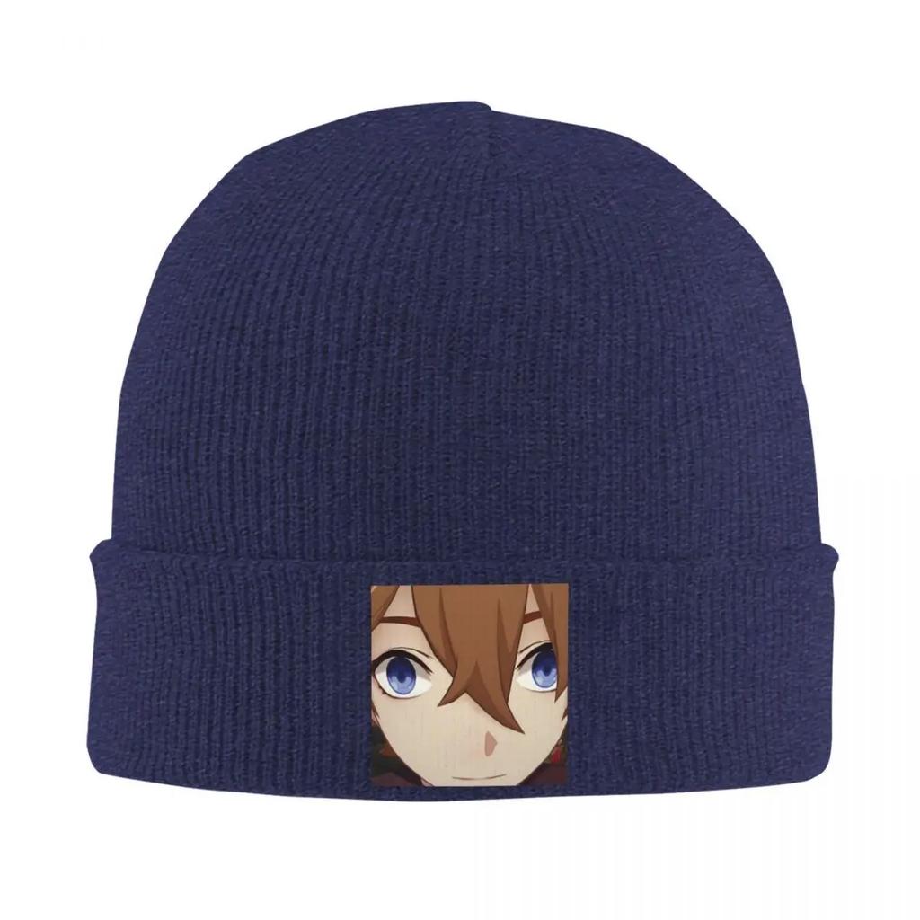 New Childe Genshin Impact Knit Hat Beanie Winter Hats Warm Unisex Fashion Game Caps Unisex Women