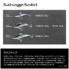 SHIMANO Exsence Salvage Solid 60ES Kyorin Silver 016 Sea Bass Saltwater for and Saltwater XV-260R Lure, Plug, Rivers, Surf, Embankments,