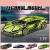 Sehr beliebtes Cyberpunk Lamborghini Carriage Edition Lego Modell ferngesteuertes Auto Spielzeug