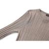 Furina CoTTon PleaTs Round T shirT