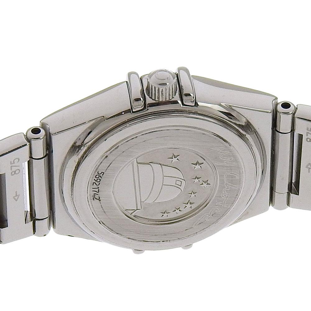 Omega Hodinky Constellation 1561.51 Mini my choice šedý ciferník nerezová ocel quartzový analogový displej dámské použité