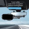 Car Rearview Mirror Phone Holder 360° Retractable Cell Phone Holder Clip Phone GPS Support  Phone Mount Stand Auto Accessories