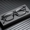 Ultralight Business Titanium Alloy Reading Glasses Men Anti Blue Light Presbyopia Eyewear High Quality Eyeglasses with Diopter