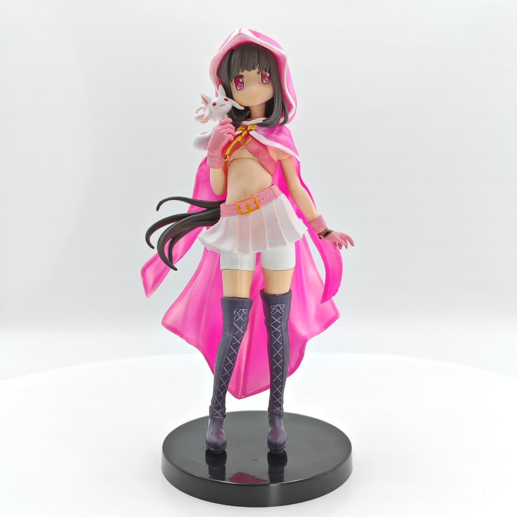 22cm Magic Girl Model Doll Collection Desktop Ornament Standing Anime Toy Gift